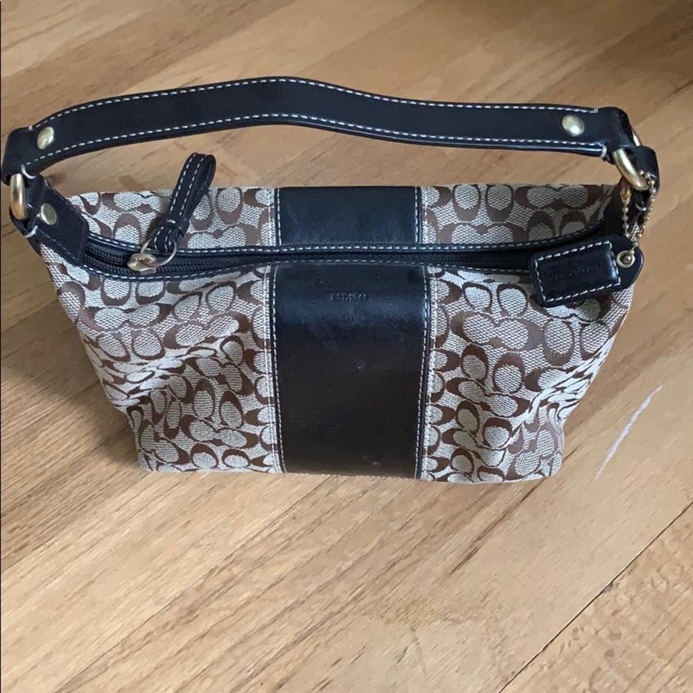 Authentic Coach Signature “C”s Mini Handbag